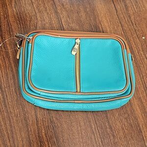 Valentina Italian leather purse